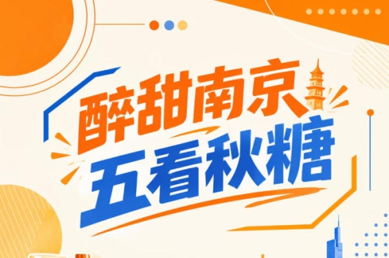 五看秋糖，醉甜金陵城